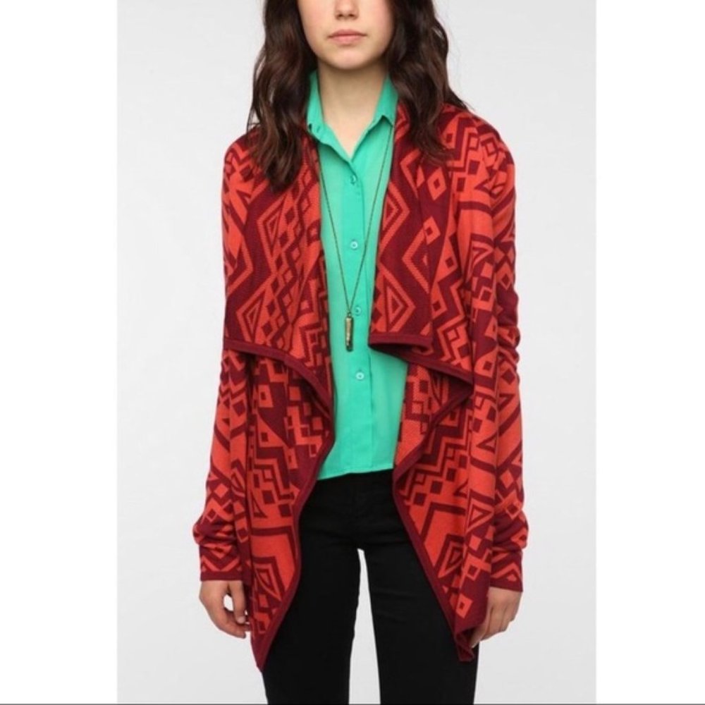 Urban Outfitters Southwestern Aztec Printed Cardigan
